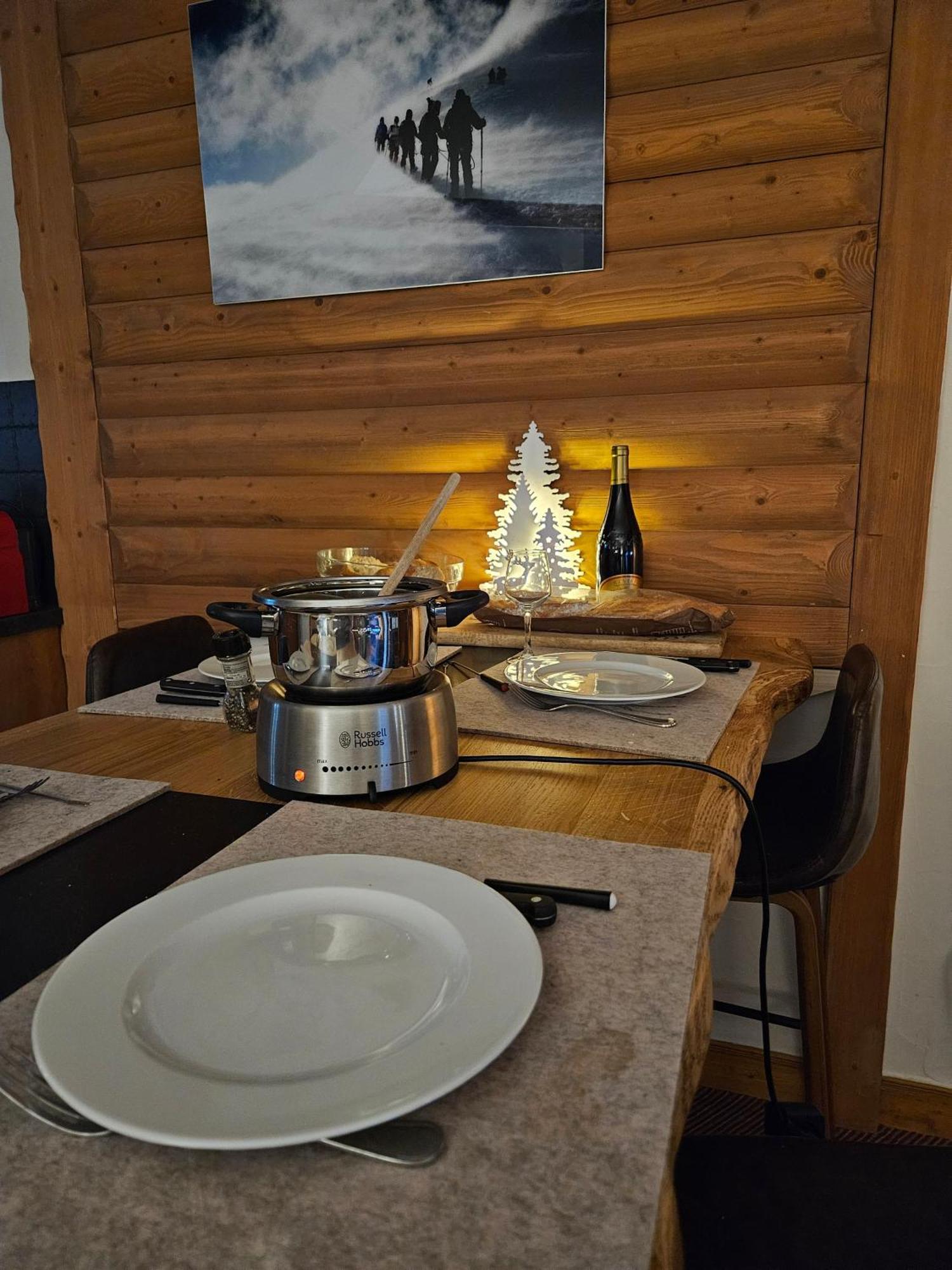 Appartement Arc 1950 M, Ski Au Pied, Piscine Exterieure Chauffee, Remontees Mecaniques A 100M, Sauna Et Salle De Sports Les Arcs  Zimmer foto